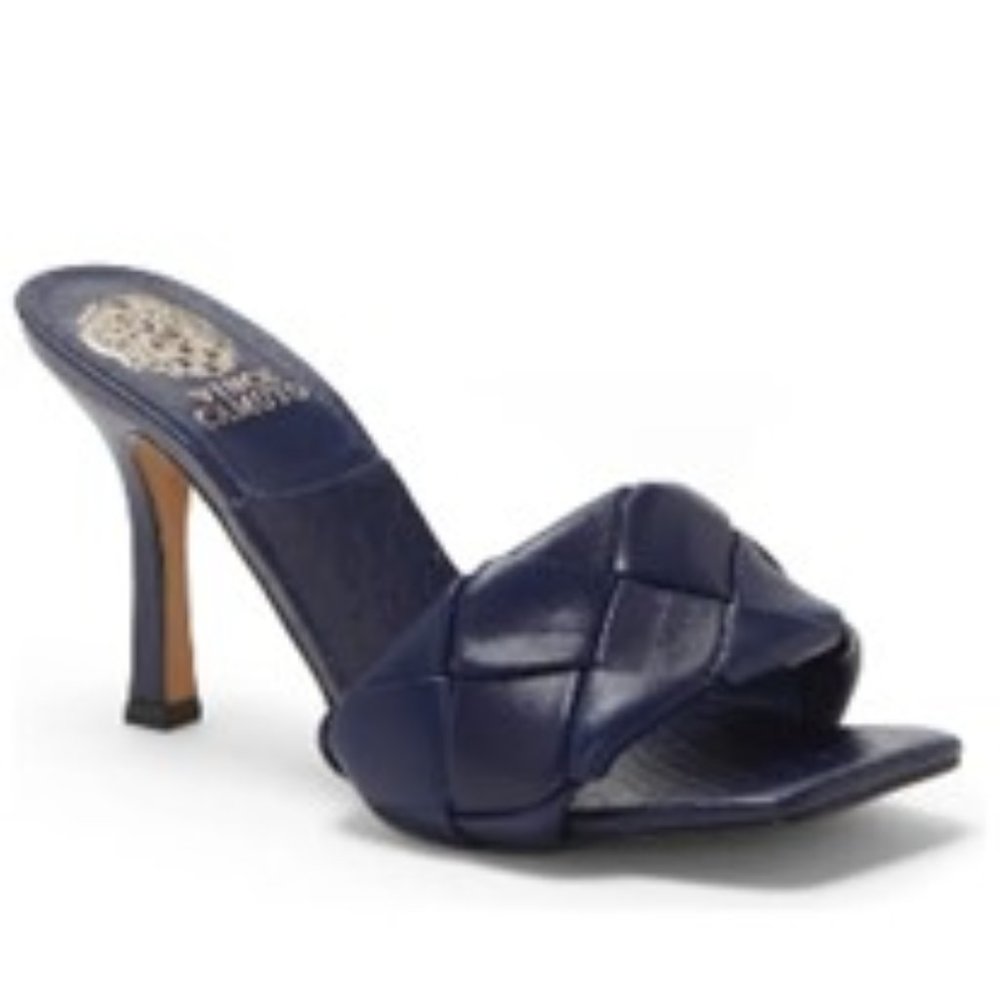 Vince Camuto Brelanie Woven Leather Mules